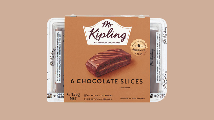 chocolate slice